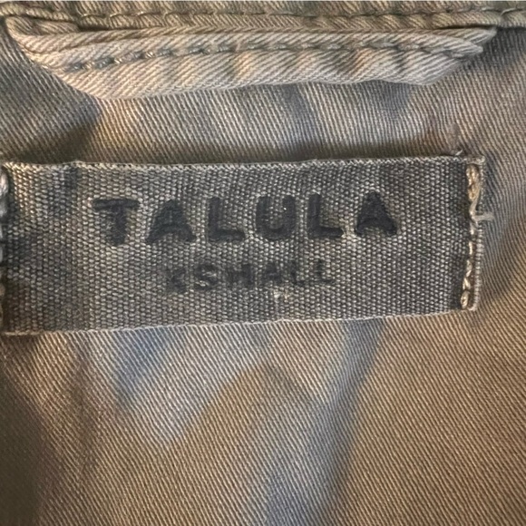 ARITZIA Talula Trooper Jacket Army Green Utility Hooded Oversized Woman’s SZ XS - Picture 2 of 8